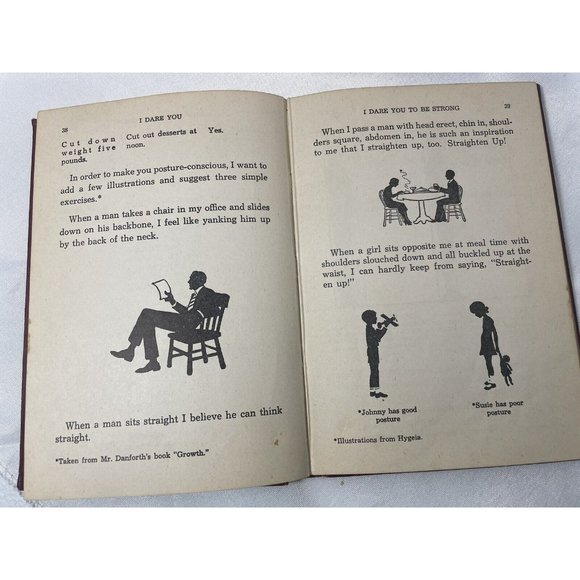 I Dare You! By William H. Danforth 1945 12th Edition Red Hardcover Vintage Book - Picture 13 of 13